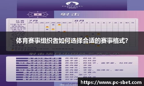 体育赛事组织者如何选择合适的赛事格式？